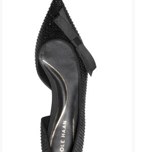 Cole Haan Women's Black Bow Flats